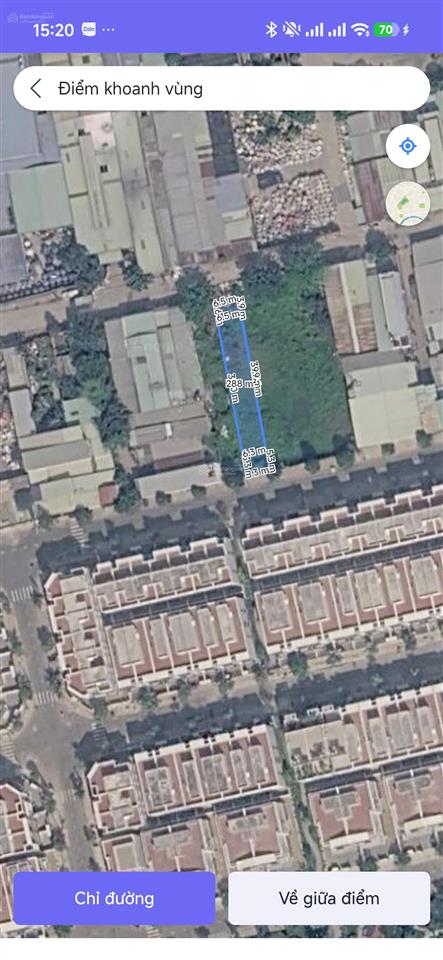 Bán lô đất 2 mt đường vĩnh lộc, dt 6,5 x 45  288m2 giá 8,7 tỷ