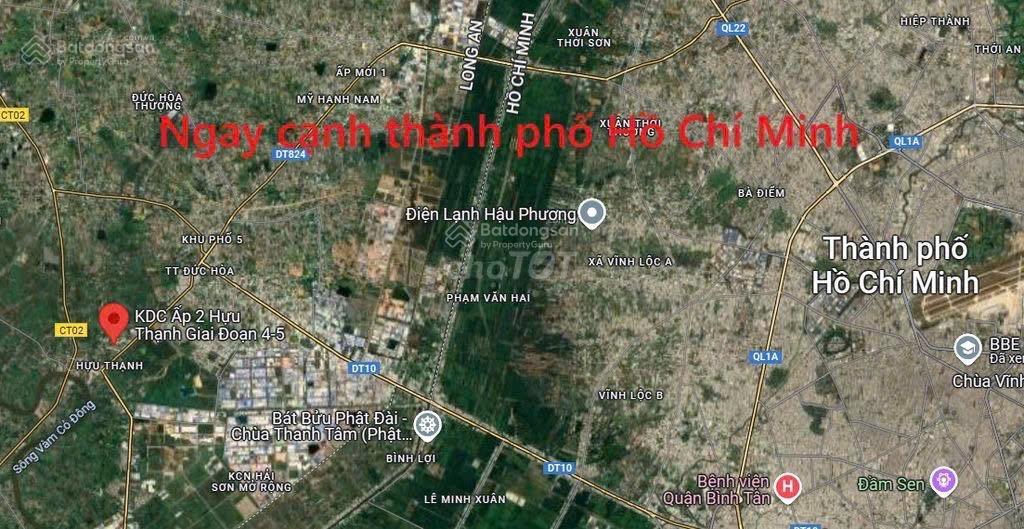 Chính chủ bán đất đức hoà  long an