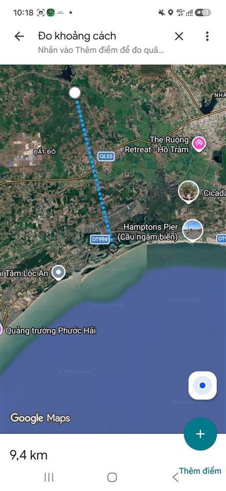 Bán đất 1000m2 tại xã phước long thọ, 6,8 tỷ vnd