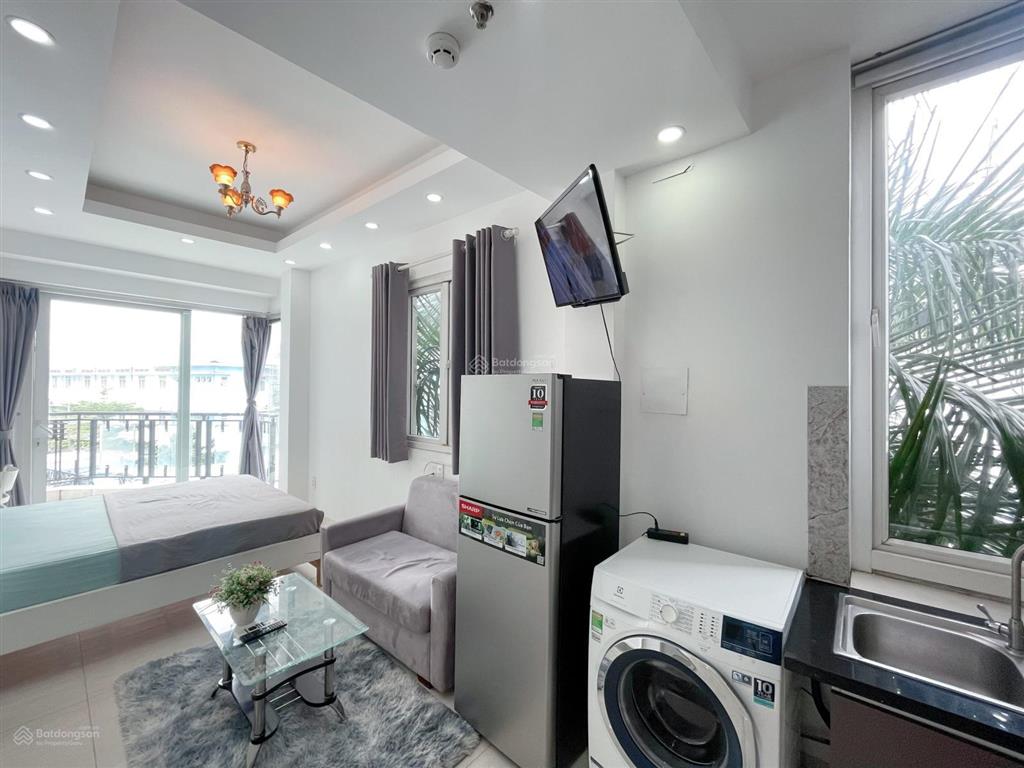 Cho thuê ngắn hạn  dài hạn căn hộ ban công city view ngày kỳ đồng  lê văn sỹ q.3 an ninh vip