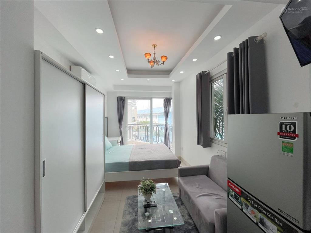 Cho thuê ngắn hạn  dài hạn căn hộ ban công city view ngày kỳ đồng  lê văn sỹ q.3 an ninh vip