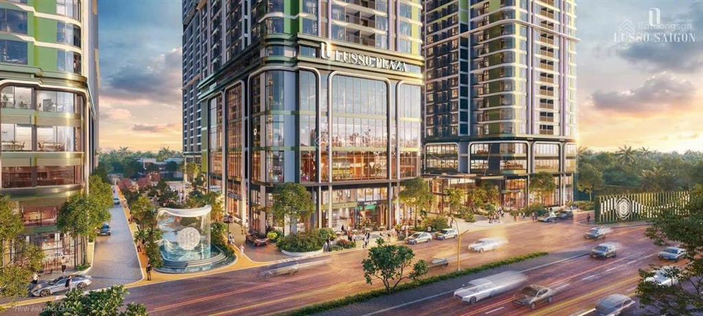 Lusso căn nội bộ 1pn + 56m2 trả trước 310 triệu nhận nhà ngay mặt tiền ql 13  metro số 2