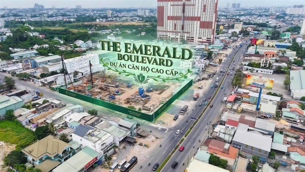 Nhận booking căn hộ emerald boulevard cđt lê phong  biểu tượng mới mặt tiền ql13metro số 2