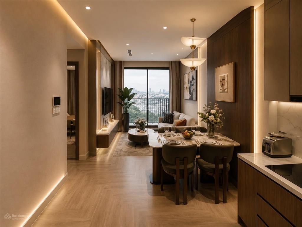 Green skyline tbs, 2pn góc 67m2 tầng 6, view mát mẻ, đối diện go!, làng đại học, bàn giao cao cấp