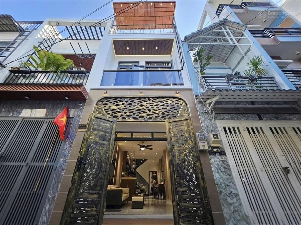 Hẻm 5m thông tân sơn nhì, 3 tấm, 4 phòng ngủ, 3 wc, 1 sân thượng.
