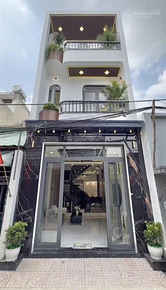 Nhà mới, hẻm 6m thông tây thạnh, 3,5 tấm, 4 phòng ngủ, 4 wc, 1 sân thượng.