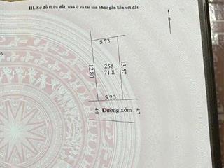 71,8m tại Tiên Trượng - Xuân Mai, Chỉ 2,6 tỉ