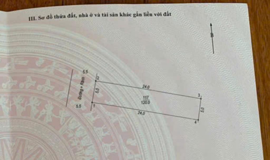 120m tái định cư Văn Mỹ - Hoàng Văn Thụ, Chỉ 2 tỉ
