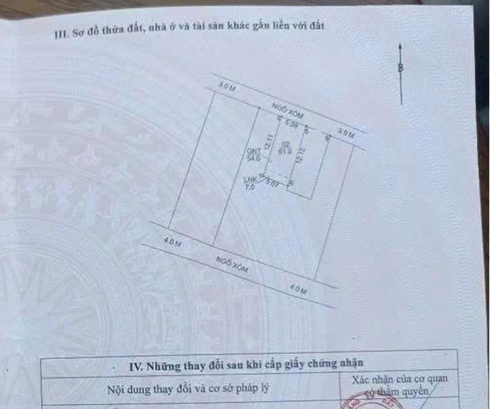 61M Thủy Xuân Tiên, xã Xuân Mai, Chỉ 2,2 tỉ