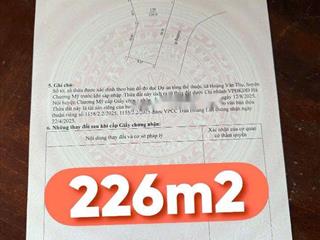 226M trục chính liên thôn Hoàng Văn Thụ, Chỉ 3,4 tỉ 