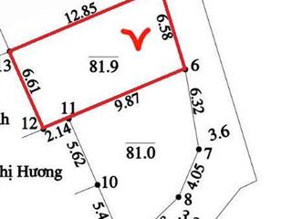 81,9M full thổ cư, sát ngay trung tâm phố Gốt Đông Sơn