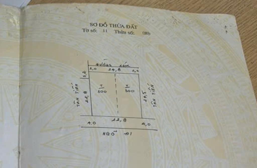 600M Nam Phương Tiến xã Xuân Mai, Chỉ 14tr/m2