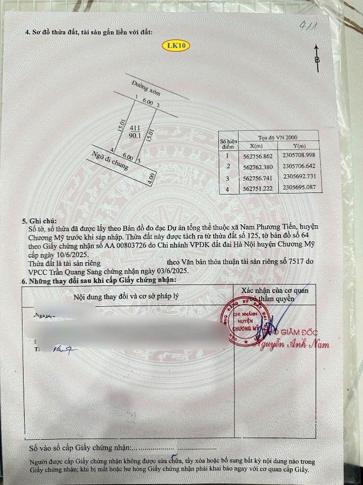 90,1m full thổ ngay gần hồ Văn Sơn, Chỉ 1,7 tỉ