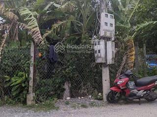 Bán đất full thổ cư 2 mặt tiền đường hướng ra bờ sông vàm cỏ đông, giá 1,85 tỷ