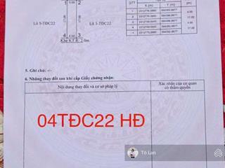 Lô đất tđc hoa động 68m²  đối diện hoàng huy green river | đường 9m + vỉa hè  kinh doanh đỉnh