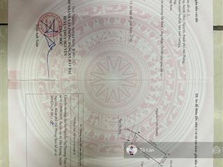 Chỉ hơn 900tr có ngay lô đất 66,3m tại tdp đền  lâm động  phường thiên hươnghải phòng