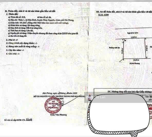 Chính chủ gửi bán căn nhà đẹp tại đông môn  hoà bình  hp chỉ nhỉnh 2ty