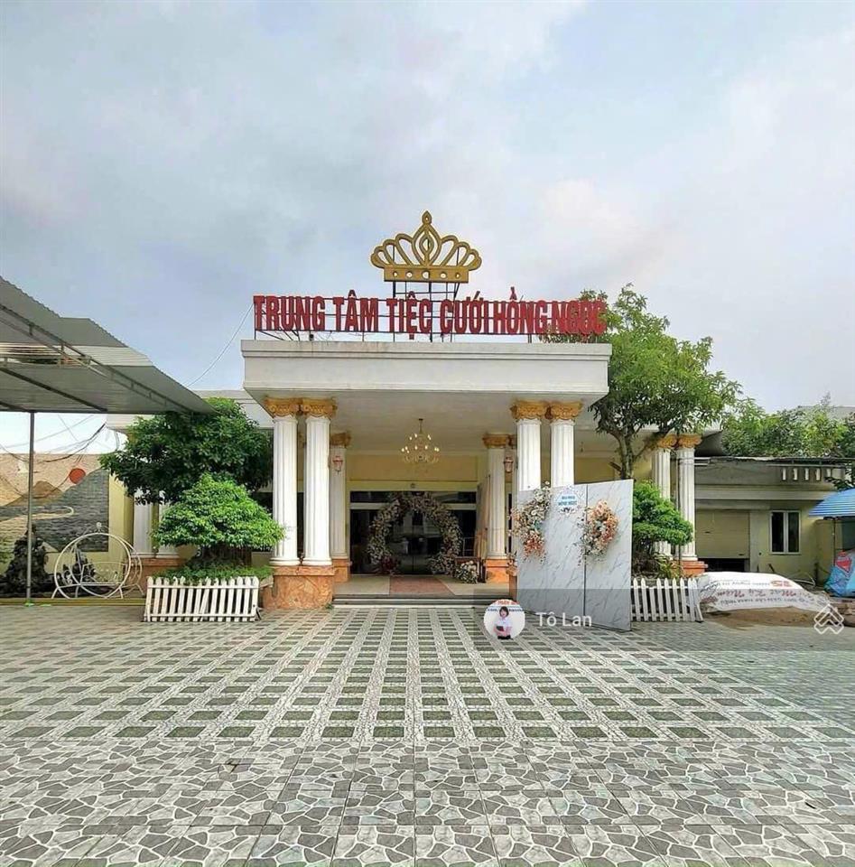 Cần chuyển nhượng trung tâm tiệp cưới hồng ngọc .ngũ lão ,phường bạch đằng .thành phố hải phòng