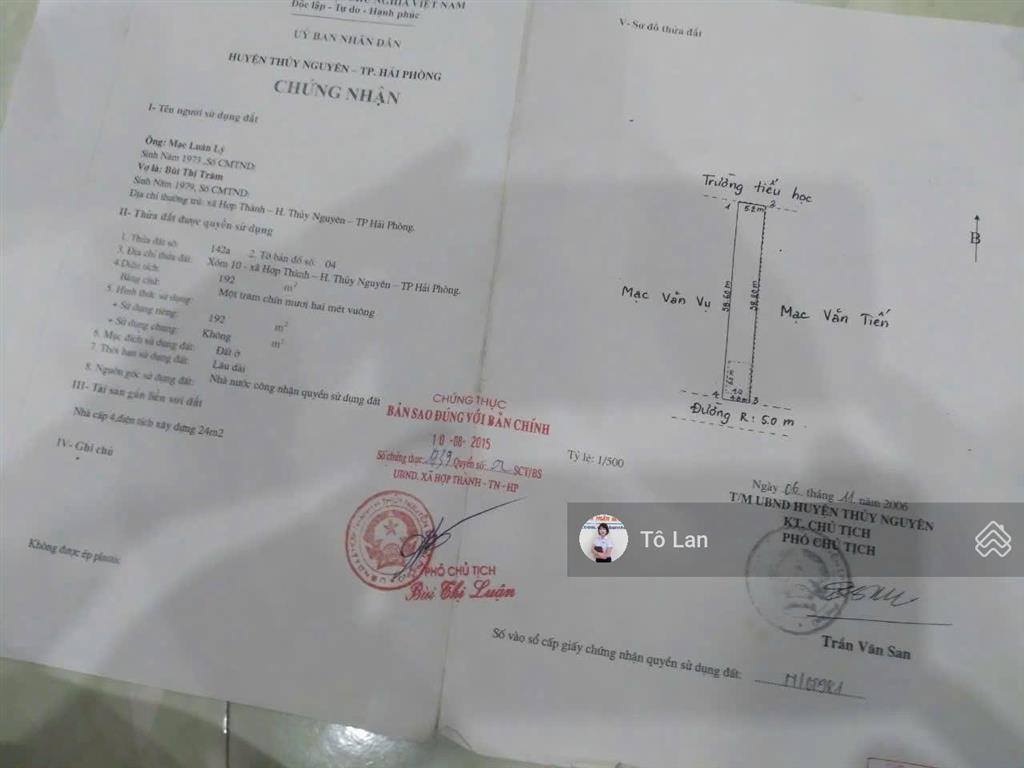 Bán đất tặng nhà ngay xã hợp thành nay là phường lê ích mộc chỉ có 2 tỷ 1xx