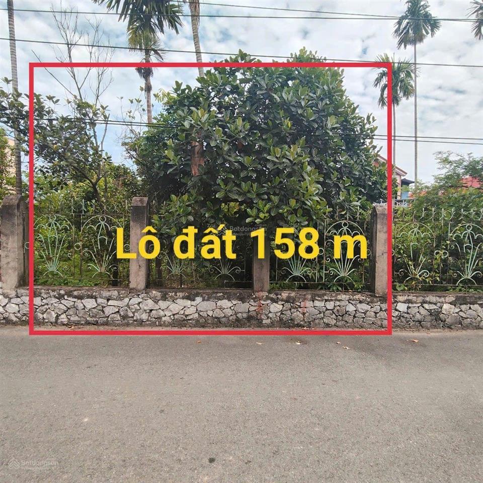 Chủ cần bán nhanh lô đất đẹp tại tổ dân phố quyết tiến minh đức thủy nguyên hải phòng dt 158 m2