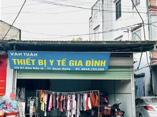 Bán lô đất 100m2 ( 4*25m) Thuộc Khu Đầu Lô -  Đoan Hùng -  Phú Thọ