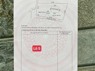 Bán lô đất 721m2 Tại Quỳnh Sơn - Yên Dũng - Bắc Giang.