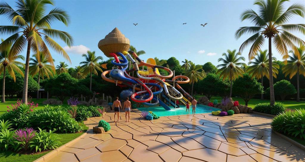 Căn hộ 1.3 tỷ  phân khu cao tầng với tầm view triệu đô  trực diện cv nước tại caraworld cam ranh