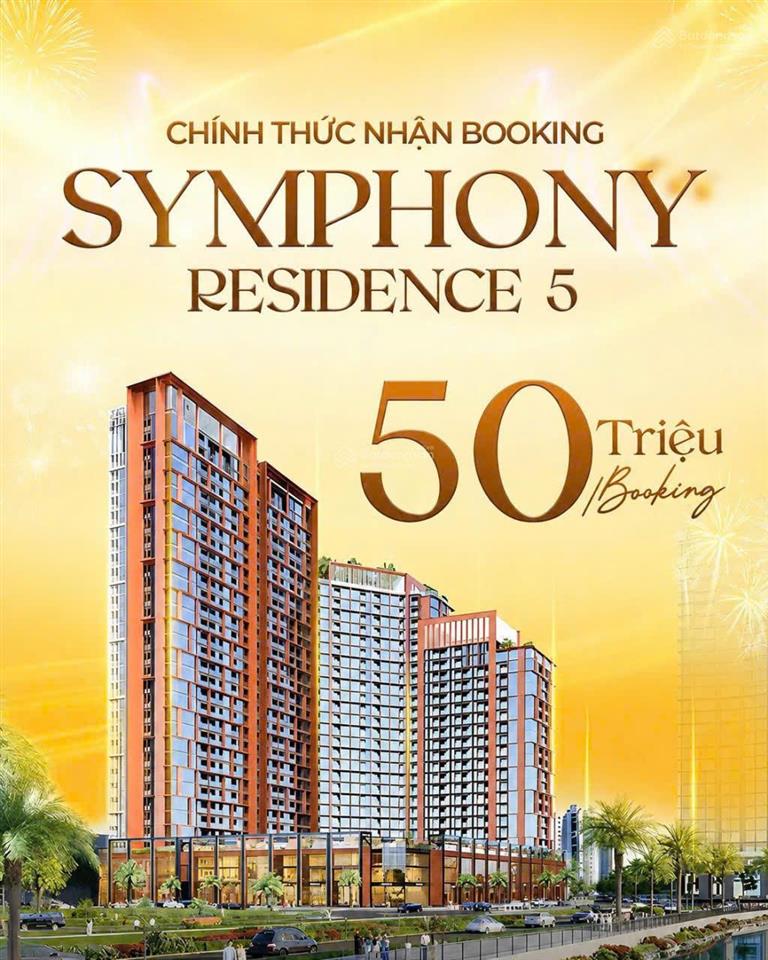 Tập đoàn sun group đã chính thức ra mắt và mở bán tòa tháp căn hộ cuối cùng symphony 5