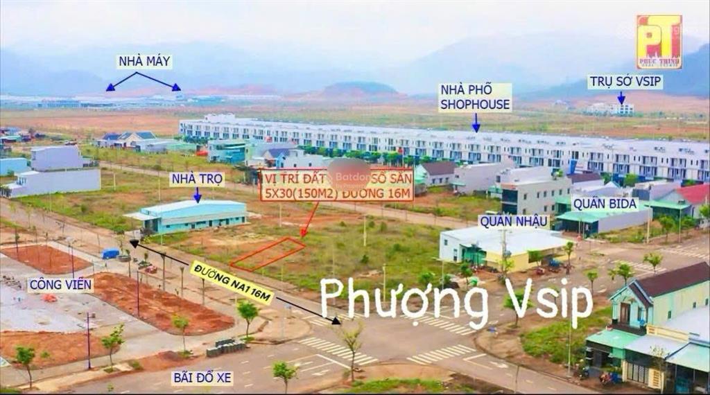 599tr sở hữu ngay lô đất 150m2 sổ sẵn  vsip bình định