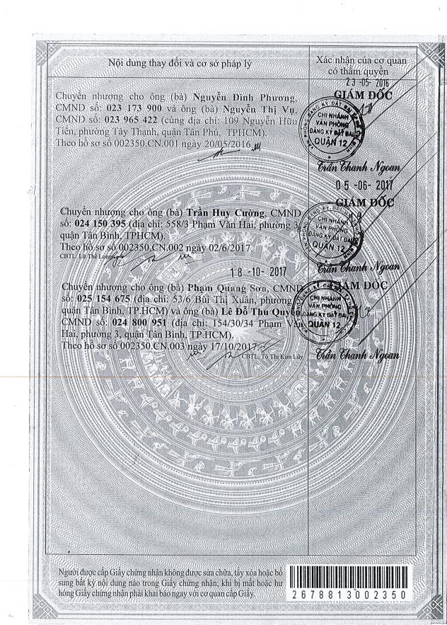 Bán nhà hẻm tô ký, đông hưng thuận q12 dt 68 m², shr