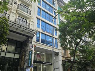 Building khúc thừa dụ 150m2, 9 tầng, mặt tiền 8.6m, dòng tiền 180tr/th, giá 115 tỷ, full thuê