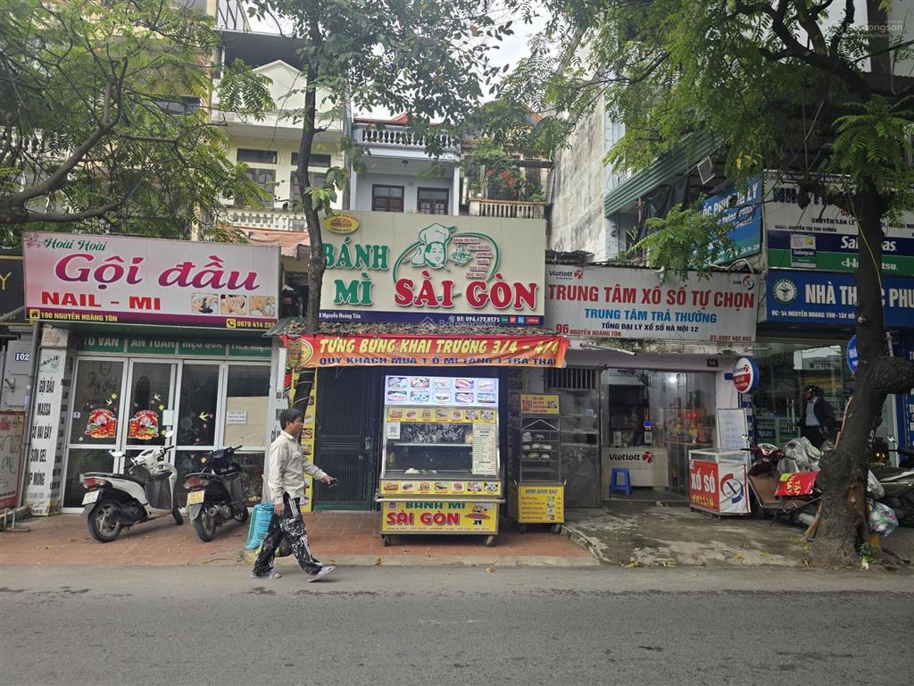 Mặt phố nguyễn hoàng tôn gần ciputra, đỉnh cao xây tòa nhà văn phòng có hầm dt 130m2 mặt tiền 6.6m