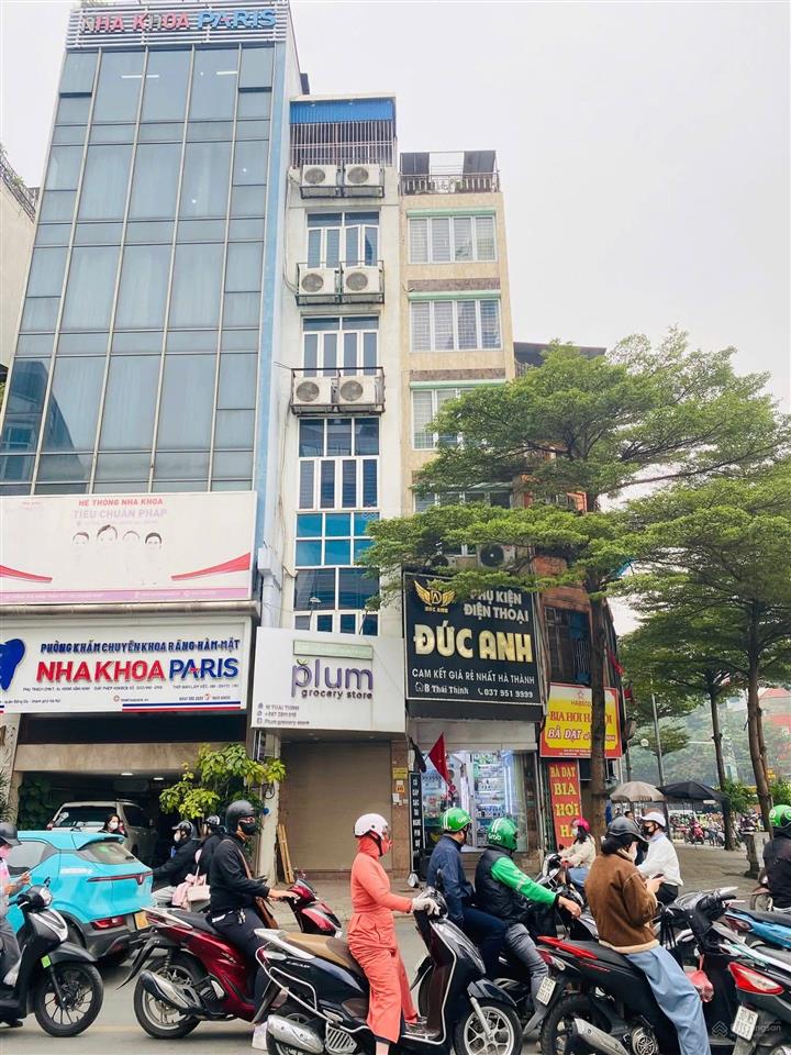 Siêu phẩm mặt phố thái thịnh, gần tòa nhà mepec tây sơn, kinhbdoanh đỉnh. dòng tiền 300tr/ tháng.