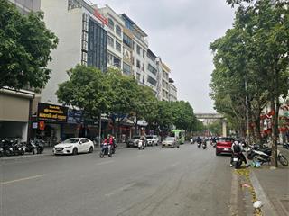 Building khúc thừa dụ 150m2, 9 tầng, mặt tiền 8.6m, dòng tiền 180tr/th, giá 115 tỷ, full thuê