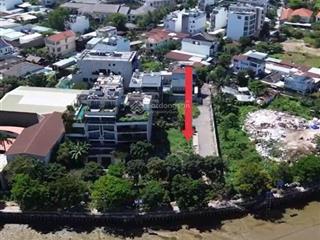 Bán lô đất 2 mt sông sài gòn đường 11 phường an phú q2, diện tích siêu đẹp dt = 3300m2  21.5 tỷ.