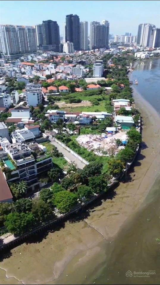 Bán lô đất 2 mt sông sài gòn đường 11 phường an phú q2, diện tích siêu đẹp dt = 3300m2  215 tỷ