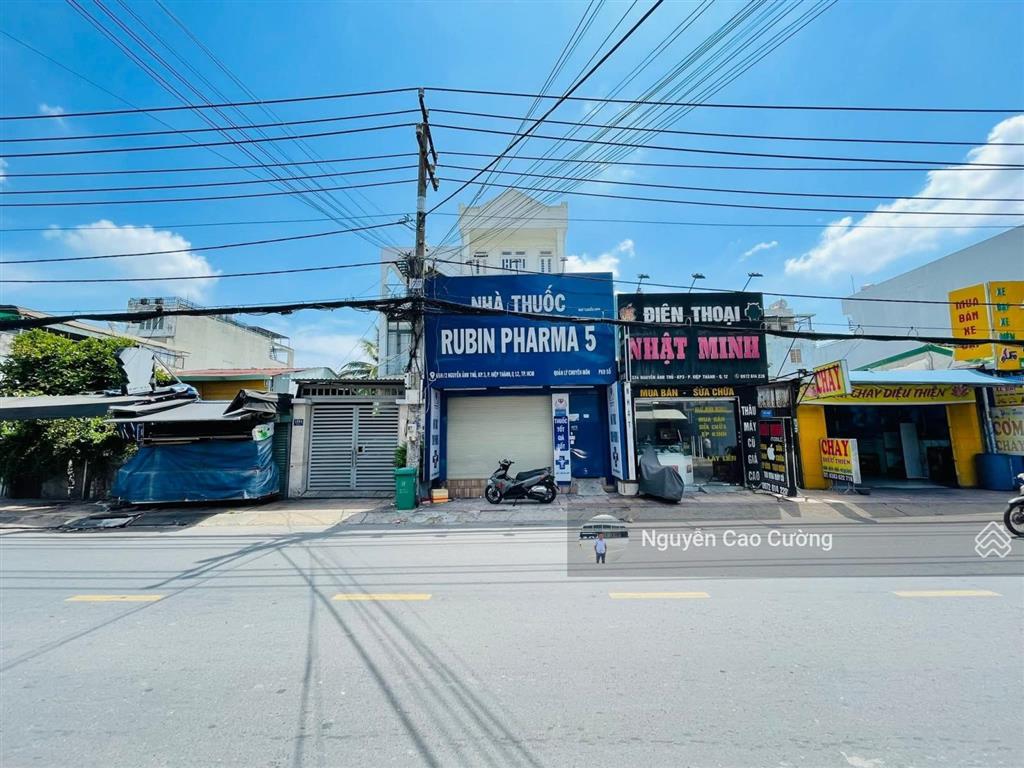 Bán nhà mặt tiền 4,9x25m đúc 3 lầu nguyễn ảnh thủ, phường hiệp thành, quận 12