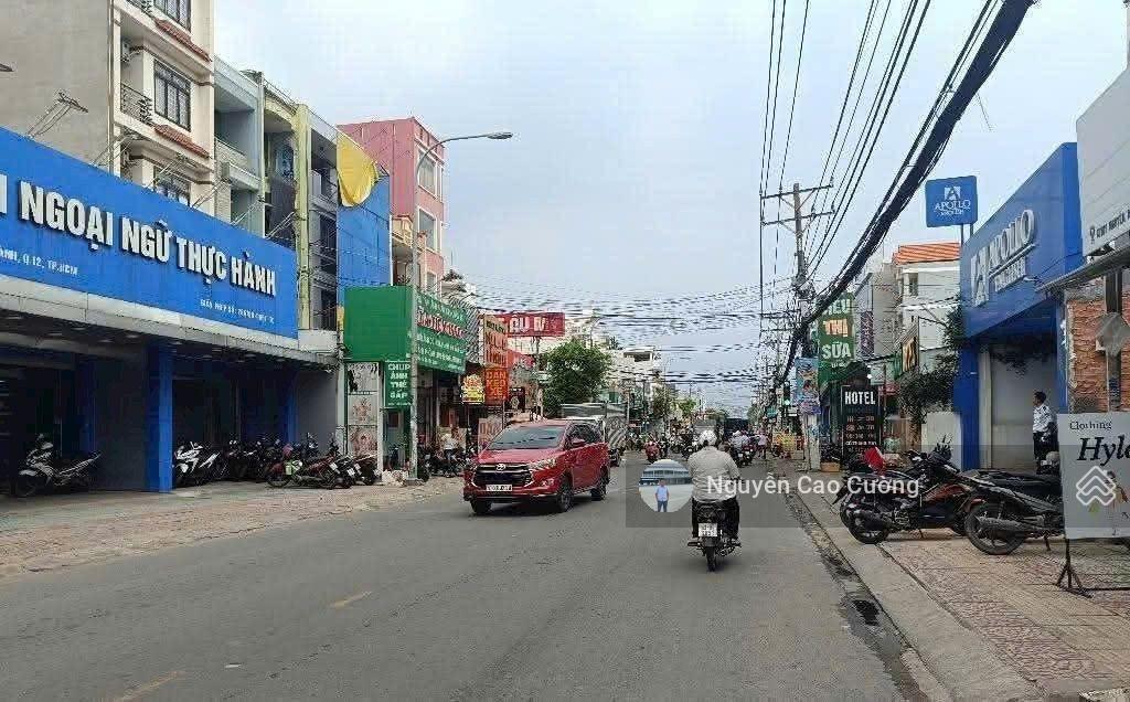 Bán nhà mặt tiền 4,9x25m đúc 3 lầu nguyễn ảnh thủ, phường hiệp thành, quận 12