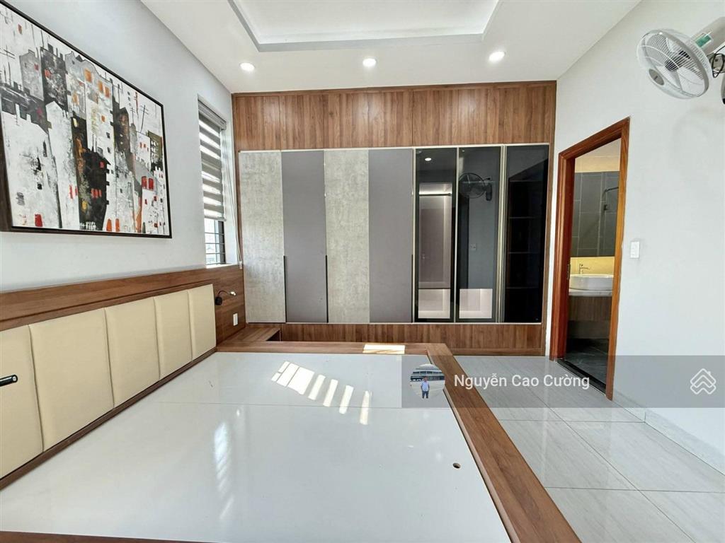 Nhà phố 4,5x14m 1lững 3 lầu đường 12m có vỉa hè, nhà xây ở nội thất an cường, lê thị riêng, thới an