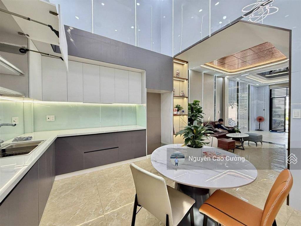 Nhà phố 4,5x14m 1lững 3 lầu đường 12m có vỉa hè, nhà xây ở nội thất an cường, lê thị riêng, thới an