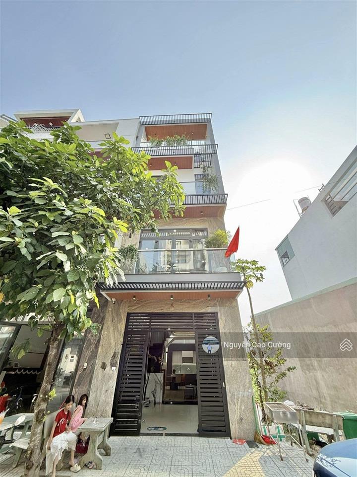 Nhà phố 4,5x14m 1lững 3 lầu đường 12m có vỉa hè, nhà xây ở nội thất an cường, lê thị riêng, thới an