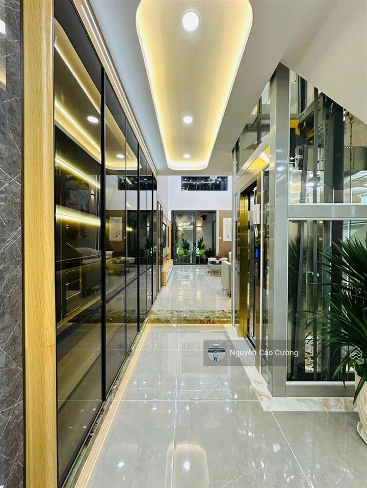 Nhà phố thang máy 4x20m, 1 lửng 3 lầu đường 8m, 1/ trần thị cờ, thới an, q12