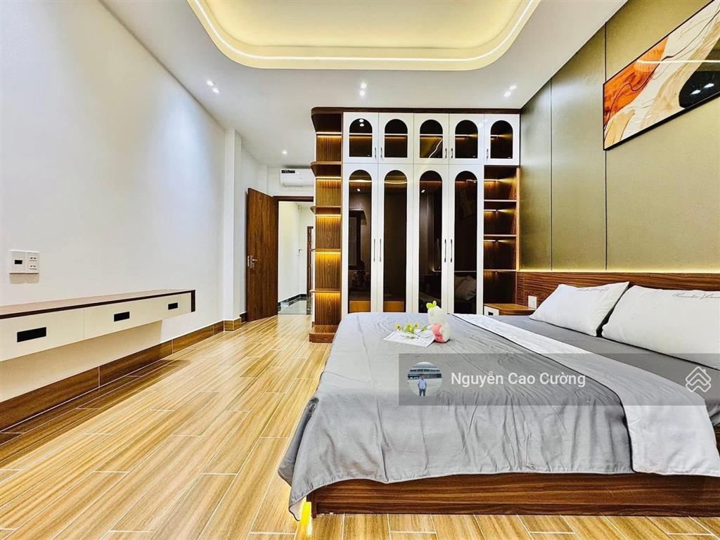 Nhà phố thang máy 4x20m, 1 lửng 3 lầu đường 8m, 1/ trần thị cờ, thới an, q12