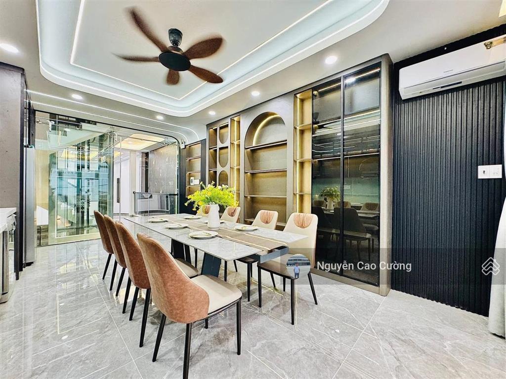 Nhà phố thang máy 4x20m, 1 lửng 3 lầu đường 8m, 1/ trần thị cờ, thới an, q12