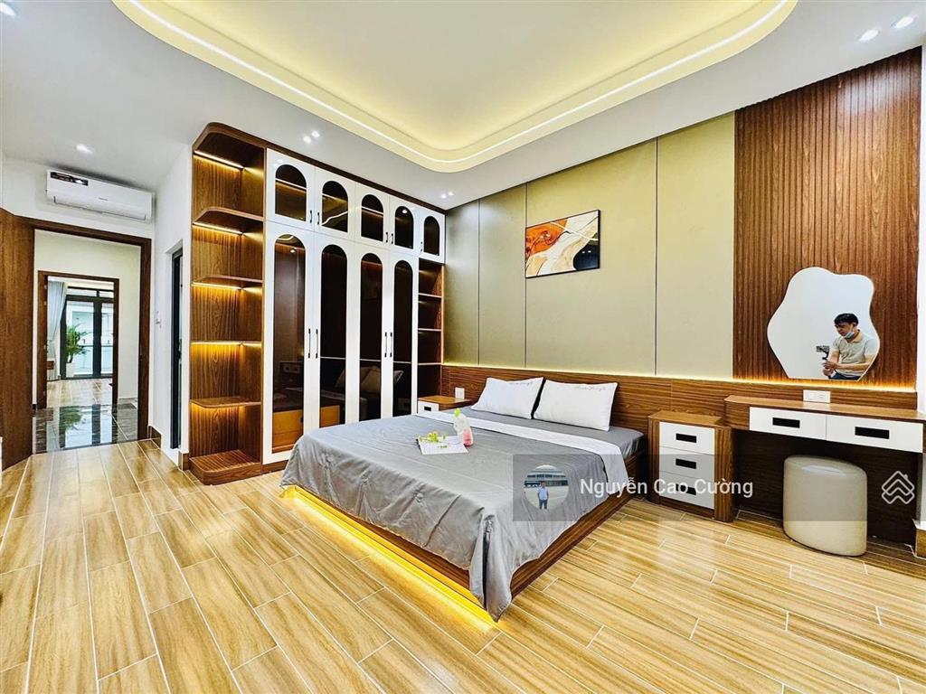 Nhà phố thang máy 4x20m, 1 lửng 3 lầu đường 8m, 1/ trần thị cờ, thới an, q12