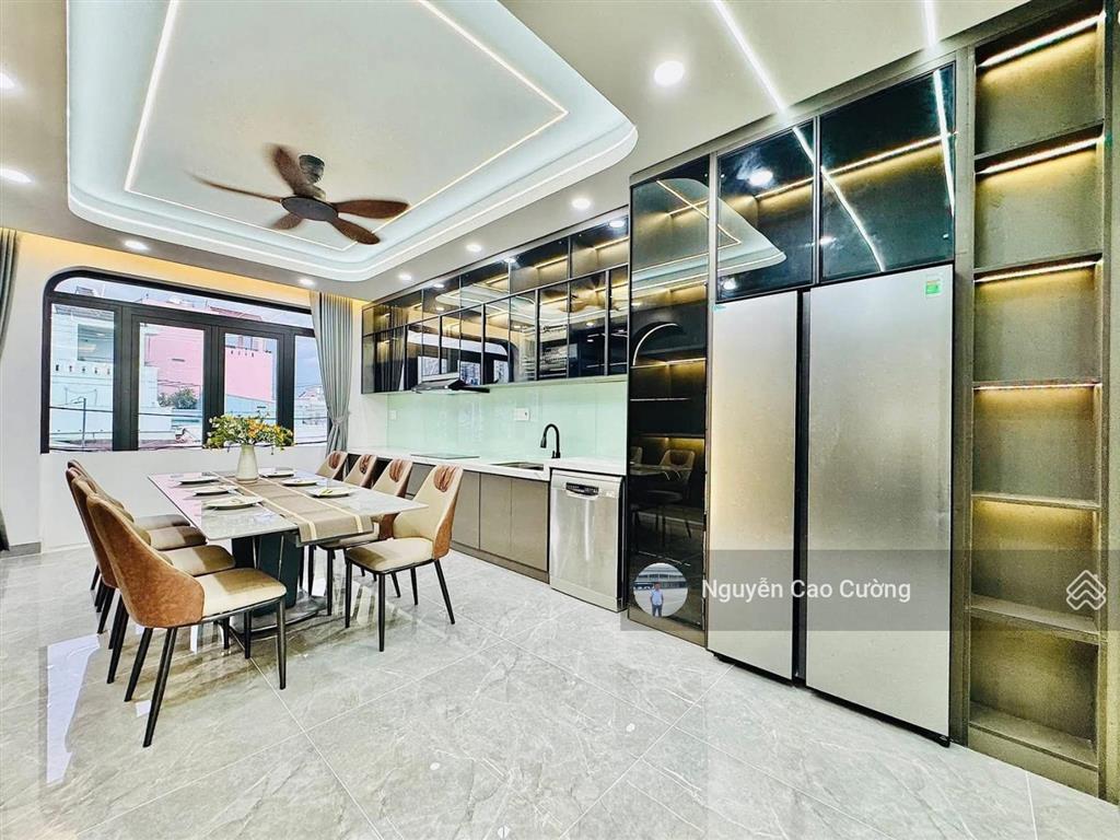 Nhà phố thang máy 4x20m, 1 lửng 3 lầu đường 8m, 1/ trần thị cờ, thới an, q12