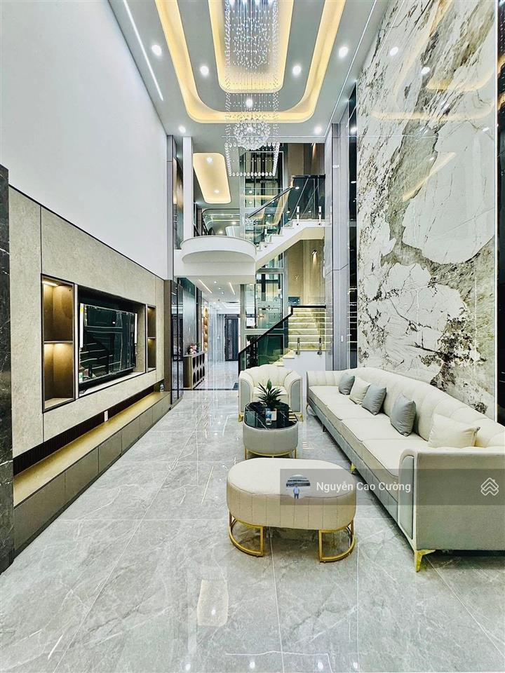 Nhà phố thang máy 4x20m, 1 lửng 3 lầu đường 8m, 1/ trần thị cờ, thới an, q12