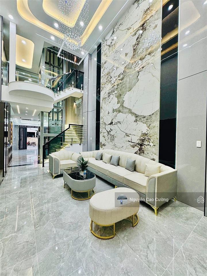 Nhà phố thang máy 4x20m, 1 lửng 3 lầu đường 8m, 1/ trần thị cờ, thới an, q12