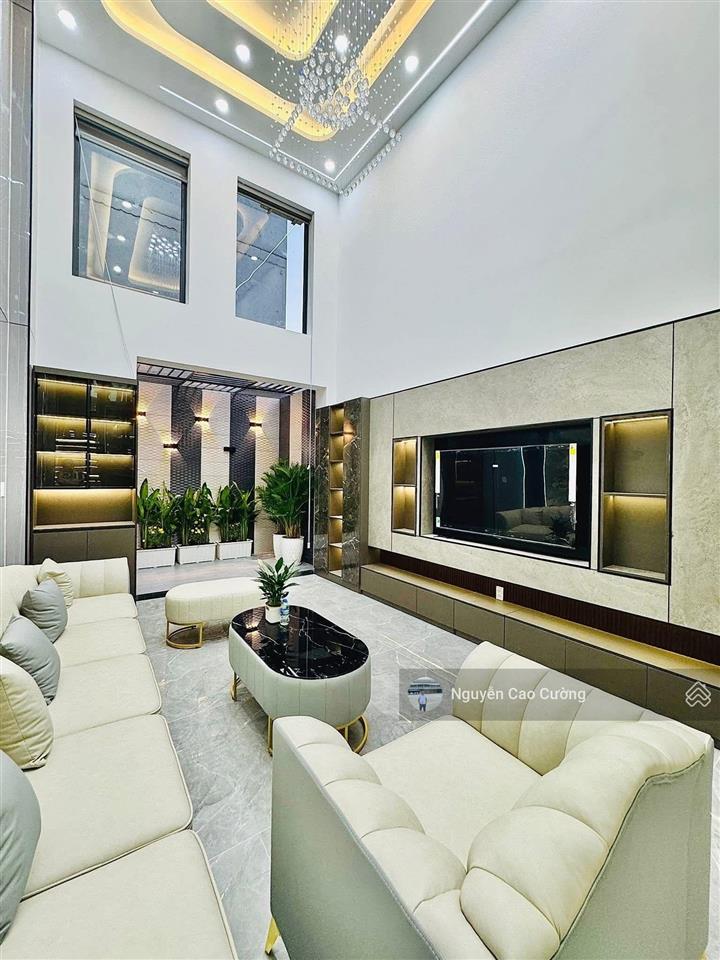 Nhà phố thang máy 4x20m, 1 lửng 3 lầu đường 8m, 1/ trần thị cờ, thới an, q12