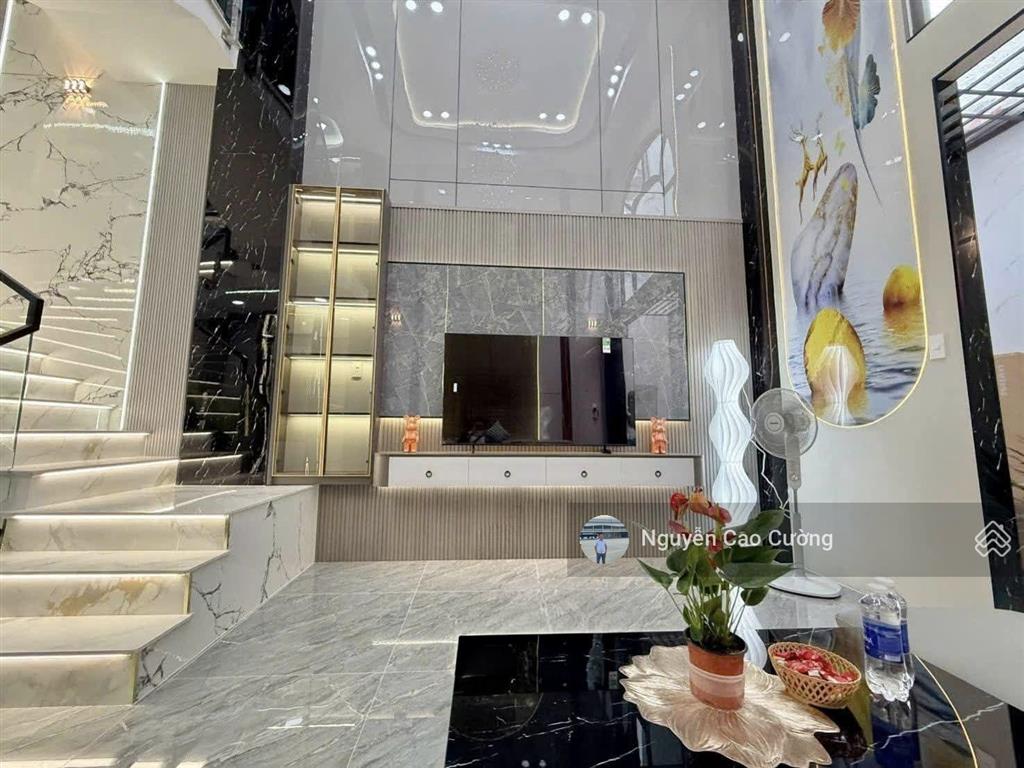 Nhà phố full nội thất đẹp 4x14m 1lững 3 lầu trương thị hoa, tân thới hiệp sát bên cấp 2 nguyễn hiền